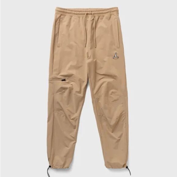 Nike Air Jordan Essentials Men's Woven Tan Pants - Picture 1 of 12